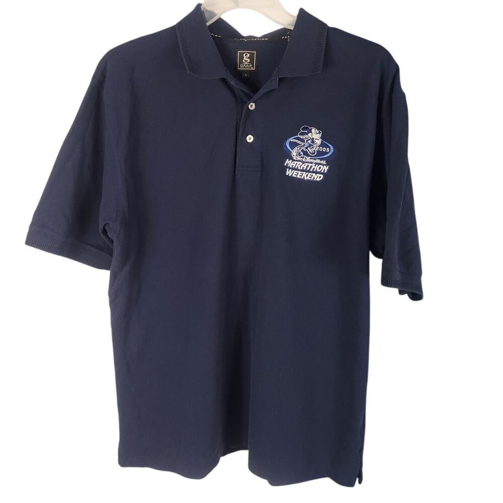 Vintage 2005 Disney Marathon Polo men's large